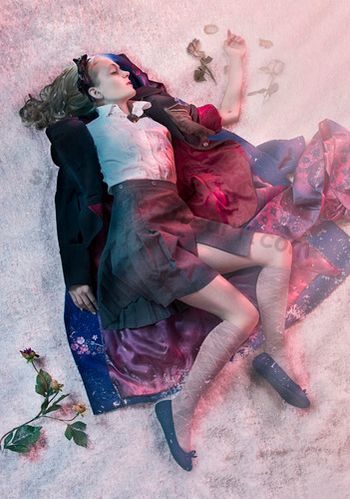 Sleeping Beauty/La belle au bois dormant,  Les Grands Ballets Canadiens de Montréal, 2013.  Photographed by Damian Siqueiros. Dancer: Valentine Legat
