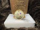 2022 Canada $1 Dollar Loonie Oscar Peterson Colourized Brass Gem BU UNC