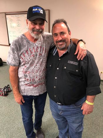 With Danny Seraphine
