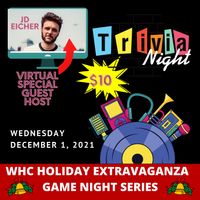 WHC GAME NIGHT:  featuring JD Eicher