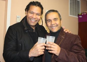 Donato Poveda y Amaury Gutierrez
