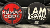 Human Code Stickers (4 inch)