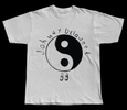 Jonny Delaware White Yin-Yang T-Shirt