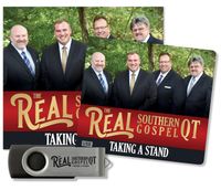 REAL Southern Gospel Qt- Taking a Stand: CD/USB COMBO