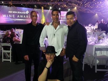 Pulse perform at the Air New Zealand Wine Awards
