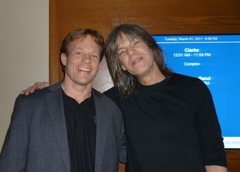 With Mike Stern
