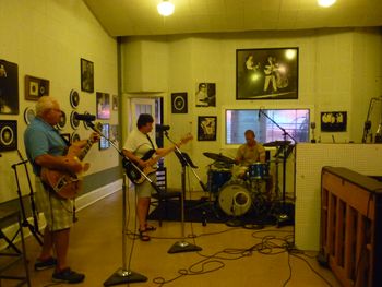 Big Daddy, Linda, and me at Sun Studios
