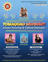 Tomaquag Museum's 2019 Honoring & Cultural Showcase