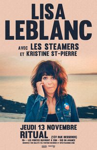 Lisa Leblanc, Steamers & Kristine St-Pierre