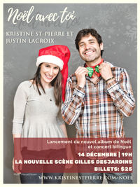 OTTAWA Lancement - Spectacle de Noël: Kristine et Justin