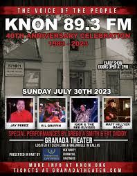 Matt Hillyer Full Band KNON 40th Anniversary Celebration