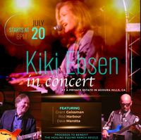 Kiki Ebsen and band in concert