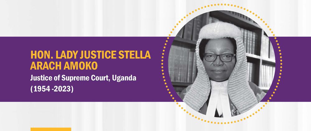tribute to late Judge, Stella Arach Amoko by Musa Ssekaana