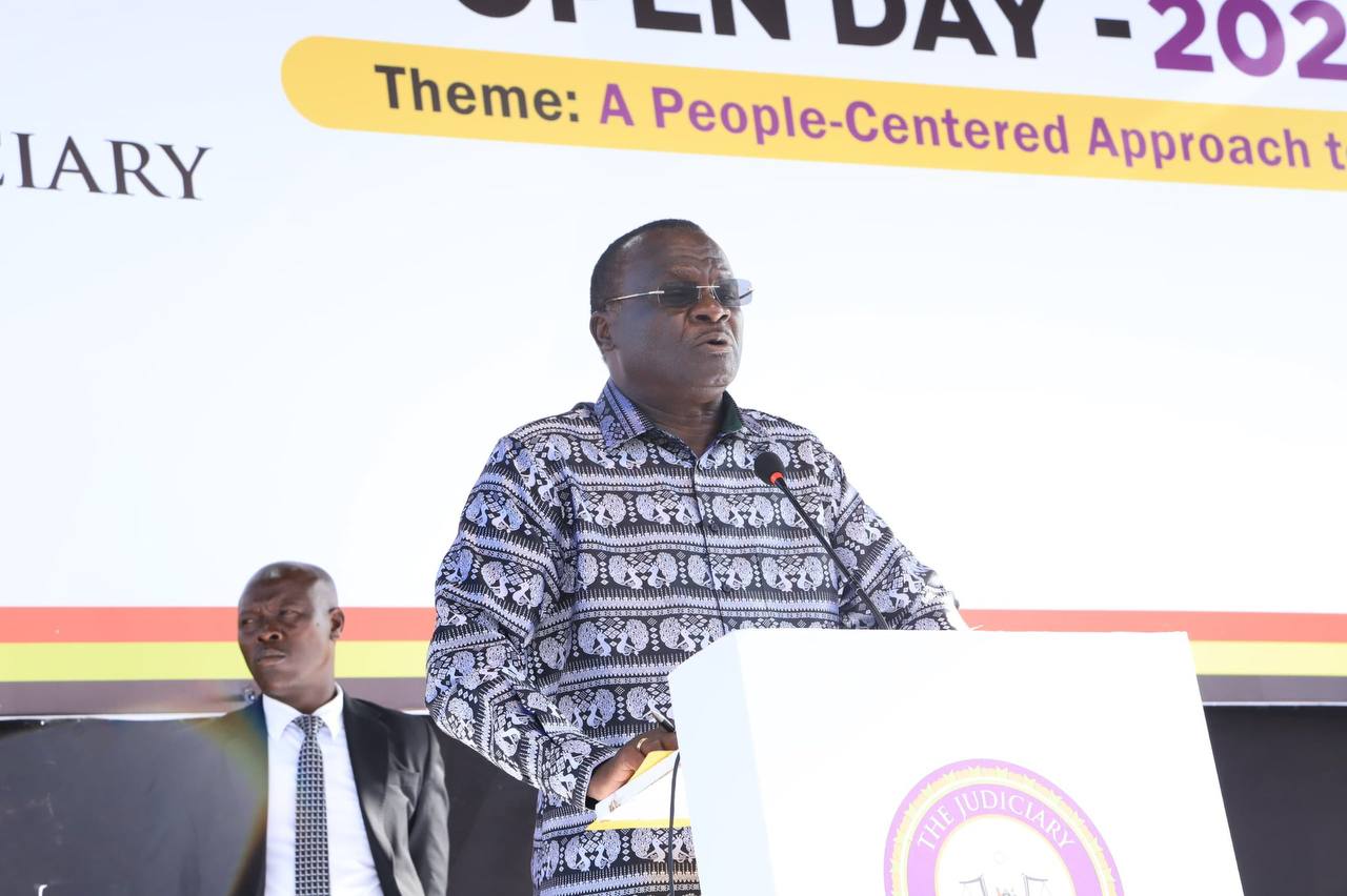 The first-ever National Open Court day was graced with notable attendees like the Chief Justice Alfonse Owiny Dollo,