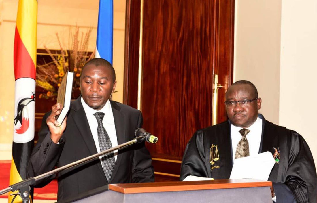 Swearing Ceremony at State House Entebbe for High Court Judge Appointment
