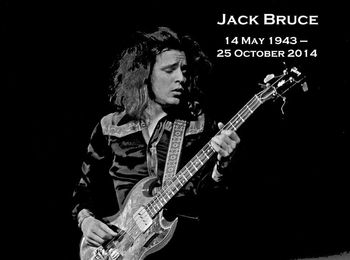Jack, one of the cats that inspired me back in the day to play bass. 2 of the first cream songs I learned were Sunshine of Your Love & Crossroads
