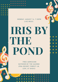 Iris by the Pond