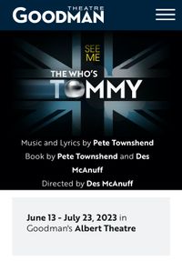 Tommy at the Goodman Theatre