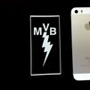 MVB Lightning Bolt Black w/ White Logo