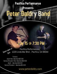 Peter Daldry  Band @ Pacifica Performances