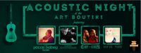 Acoustic music at the Art Boutiki