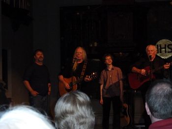 Peter singing with Gaberlunzie at St. Andrew's in the Square 8.5.10
