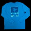 Waves UV Long Sleeve - Sapphire Blue