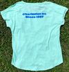 Blue Dogs Sunset T-Shirt - Women's Mint Green