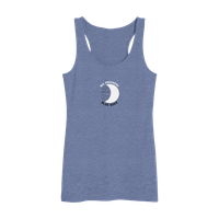 Big Dreamers Moon Tank - Heather Blue