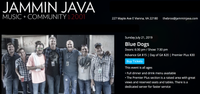 Blue Dogs at Jammin' Java