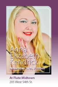 Anna Elizabeth Kendrick sings jazz/pop at Flute
