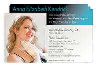 Anna Elizabeth Kendrick sings jazz/pop @ Flute Midtown!