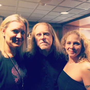 with Warren Haynes at Right Turn Supergroup Concert  April 2015
