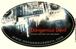 Dangerous Devil One Of A Kind Sticker -design 2-