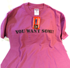 Dangerous Devil "YOU WANT SOME" T-Shirt (Unisex) Magenta