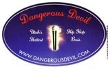 Dangerous Devil One Off Sticker