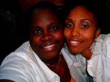 Sister poet Amaris and I in Atlanta, GA
