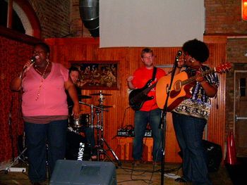 Performance with Kyshona Armstrong at Little Kings
