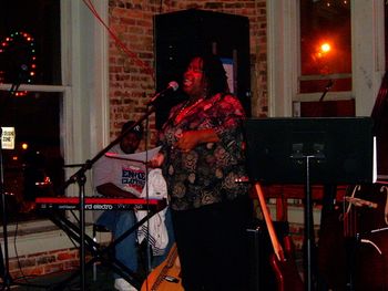 Performing "Fooling Around with a Poet"
