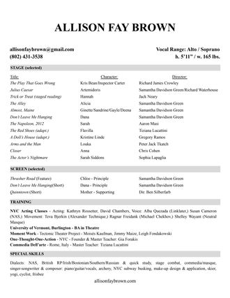 Current Resume