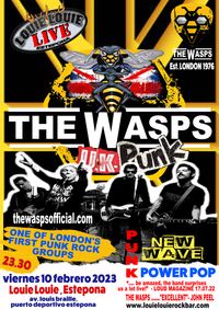 The Wasps LIVE at LOUIE LOUIE, Estepona, Spain