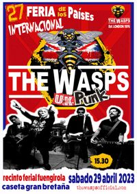 The Wasps LIVE at Fuengirola's famous International Feria, Spain