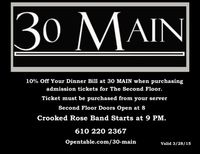Crooked Rose - "30 Main" 