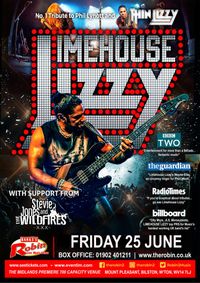Stevie Jones and The Wildfires supporting Limehouse Lizzy