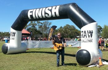 Rockin for Star FM at the RAW Challenge endurance race
