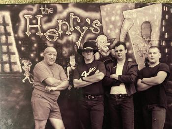 The Henrys original lineup: JR Baker, Terry Wallace, Randy Guyeska, Bryan Toll, circa 1995
