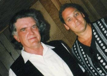 With Guy Clark in Tres Rios
