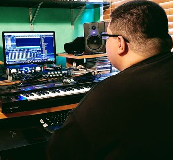 Instrumental Engineer for Quarantined and Attitude Is Everything Diego Nicollo at Morningside Studios
