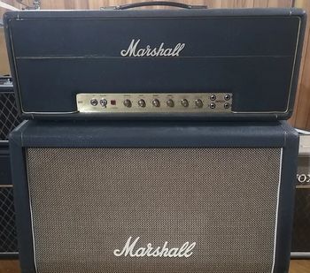 Marshall amp for guitar tracking
