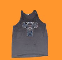 Ashy Grey Tank Top